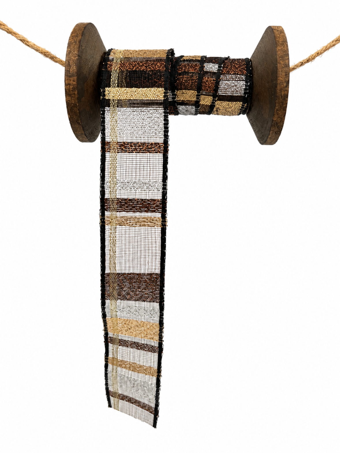 Ruban Carreaux multicolore