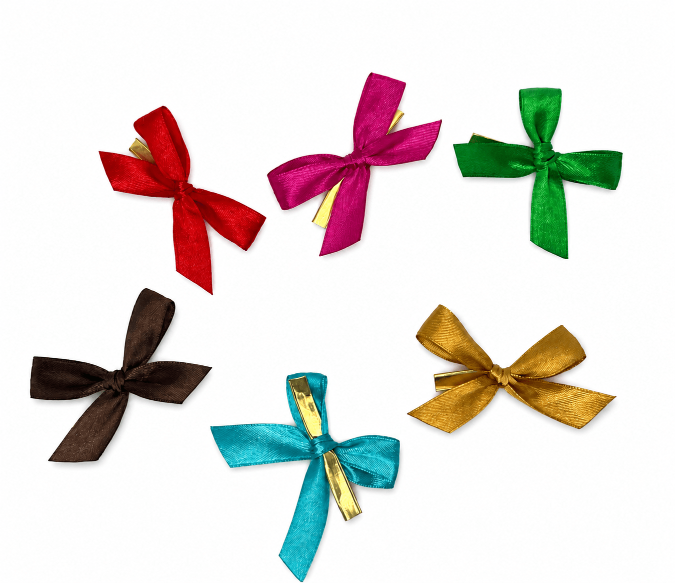 Noeuds Attache Twist - 50 pièces - RUBAN CHOCOLAT