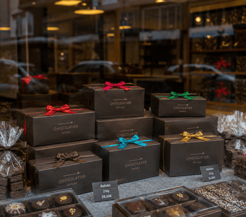 Noeuds Attache Twist - 50 pièces - RUBAN CHOCOLAT