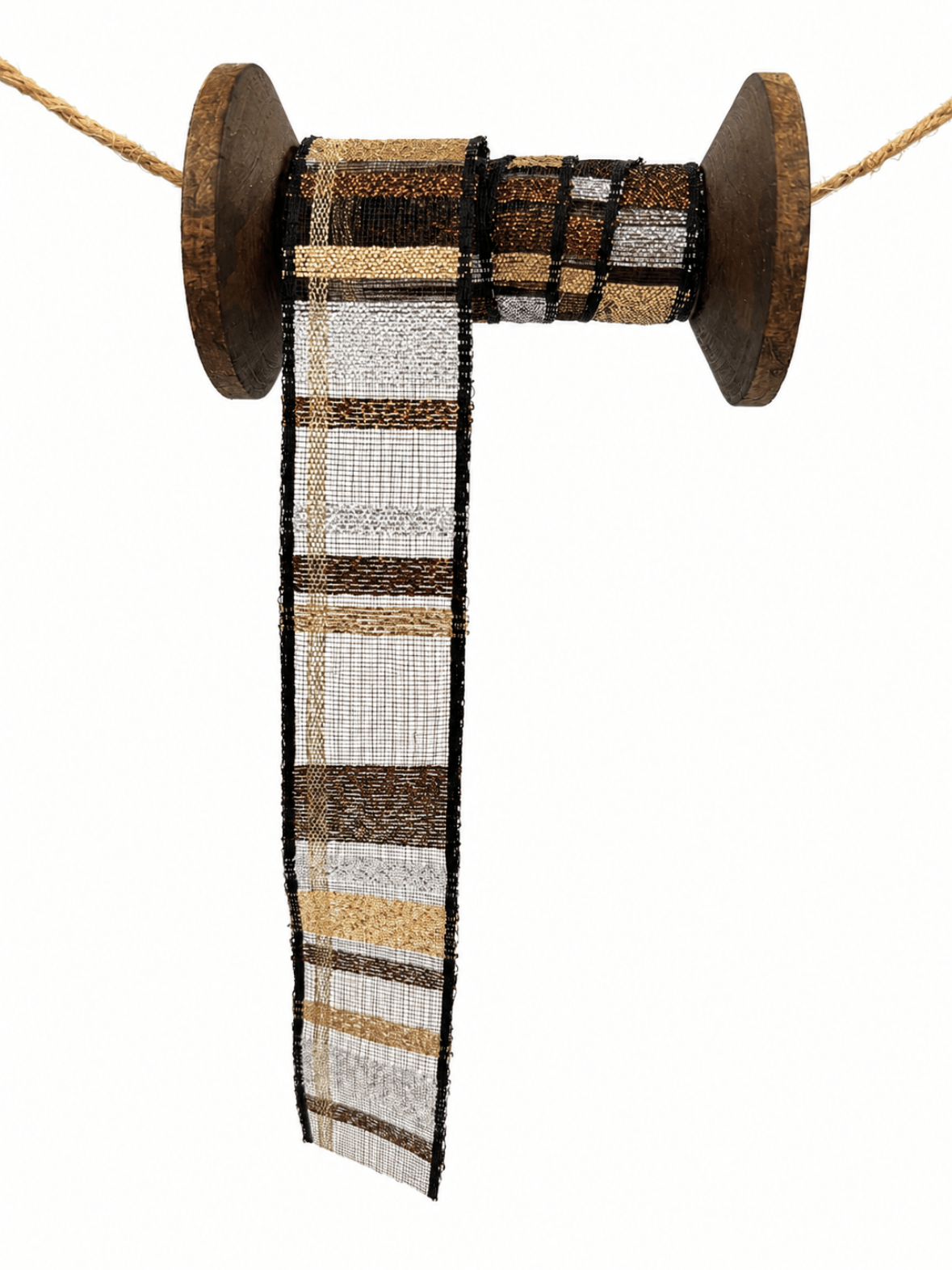 Ruban Carreaux multicolore - RUBAN CHOCOLAT